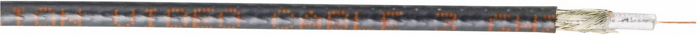 HIRSCHMANN Koaxialkabel Außen-Durchmesser: 2.60 mm RG179 Schwarz Belden 179DT 0101000 Meterware