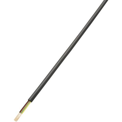 TRU COMPONENTS 1567167 Telefonkabel 4 x 0.08 mm² Schwarz 50 m