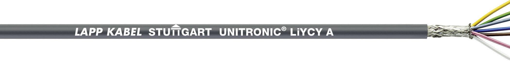 LAPP 44602/1 Datenleitung UNITRONIC® LiYCY A 2 x 0.14 mm² Grau Meterware