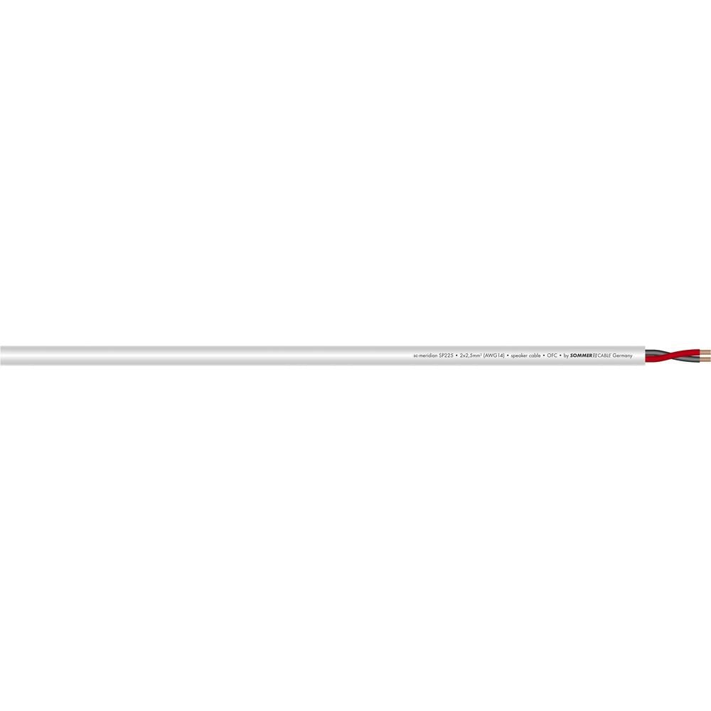 2 x 2.5 mm² Wit Sommer Cable 425-0050 Per meter