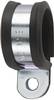 HellermannTyton AFCS25 Befestigungsschelle schraubbar 166-50604 Bündel-Ø-Bereich 25 mm (max) mit Chloropren-Schutzprofil Metall, Schwarz 1 St.