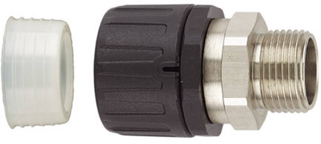 HellermannTyton 166-21906 HGL42-SM-M40 Schlauchverschraubung Schwarz 35.50 mm Gerade 1 St.