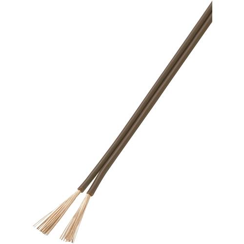 TRU COMPONENTS 1566633 Litze 2 x 0.75 mm² Braun 50 m