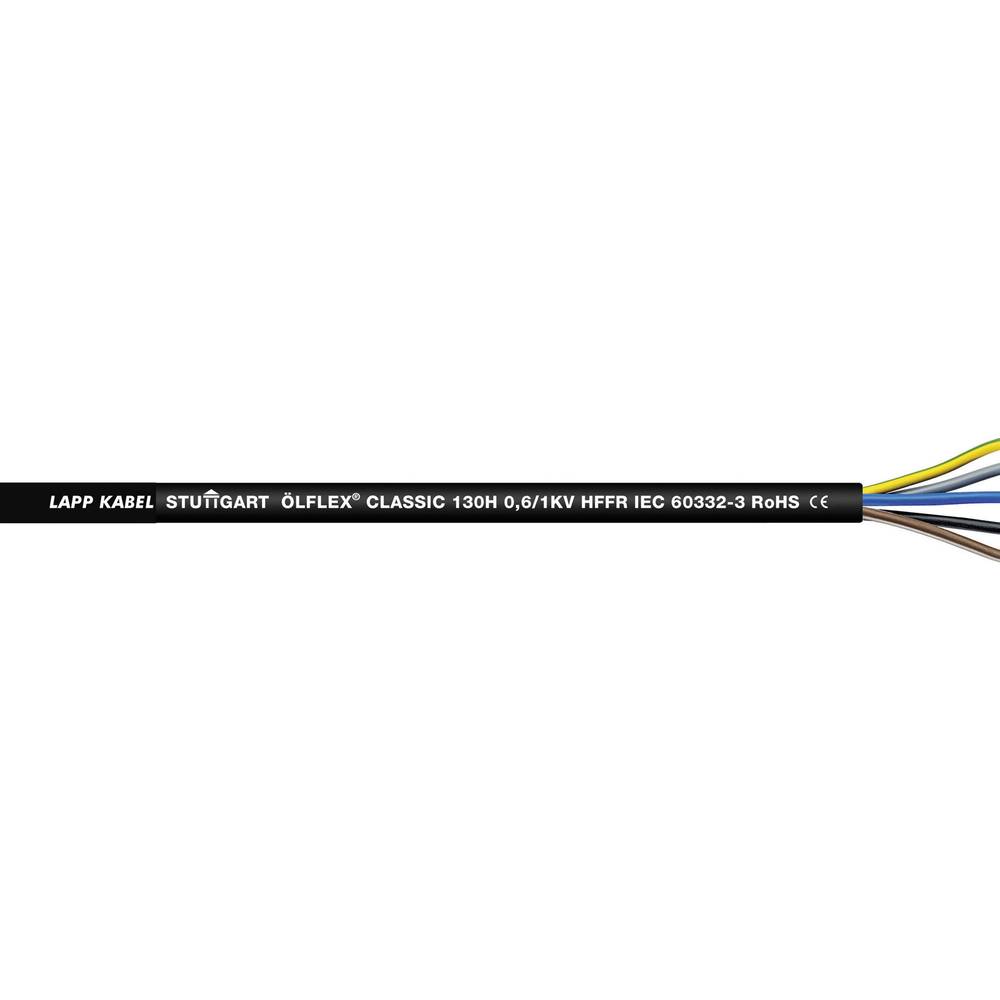 LAPP ÖLFLEX® CLASSIC 130 H BK Stuurstroomkabel 5 G 16 mm² Zwart 1123443-50 50 m