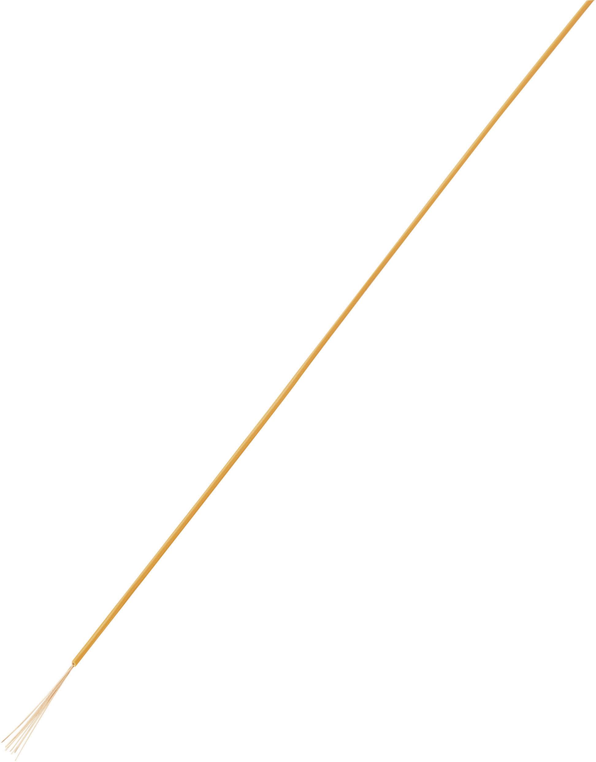 TruComponents 1567807 Strand LiFY 1x0.25mm² Orange 50m Durable Wire