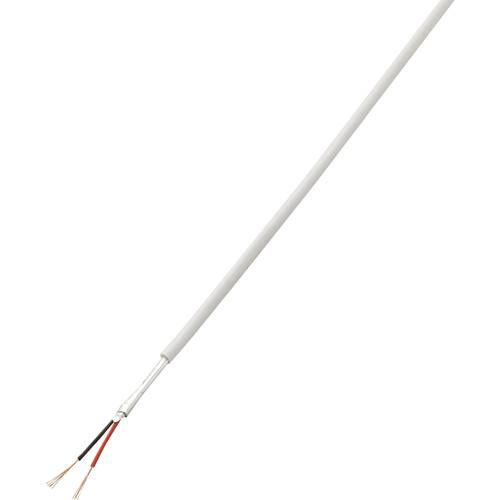 TRU COMPONENTS 1567173 Alarmkabel LiYY 2 x 0.14 mm² Weiß 50 m