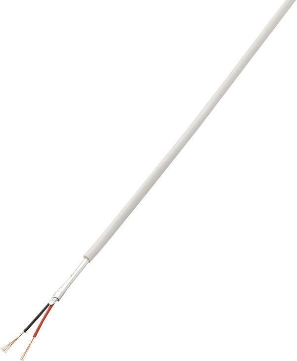 TRU COMPONENTS 1567173 Alarmkabel LiYY 2 x 0.14 mm² Weiß 50 m