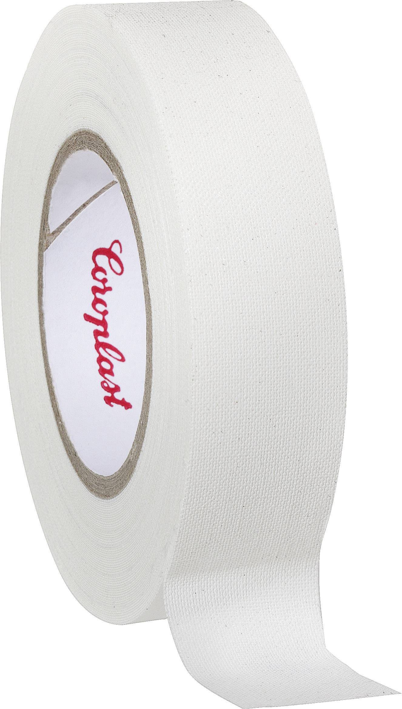 Coroplast 16538 16538 Tekstiltape Hvid (L x B) 10 m x 19 mm 1 stk
