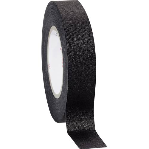 Coroplast 80284 80284 Gewebeklebeband Schwarz (L x B) 10 m x 15 mm 1 St.