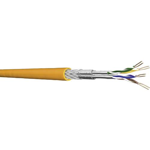 Thumbnail - DRAKA 1001088-00100RW Netzwerkkabel CAT 7a S/FTP 4 x 2 x 0.25 mm² Gelb Meterware