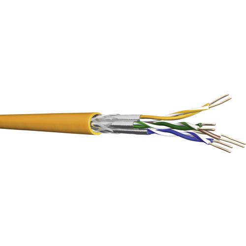 Thumbnail - DRAKA 1001036-00250DW Netzwerkkabel CAT 7 S/FTP 4 x 2 x 0.25 mm² Orange Meterware