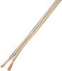 TRU COMPONENTS 1571459 Lautsprecherkabel 2 x 4 mm² Transparent 10 m