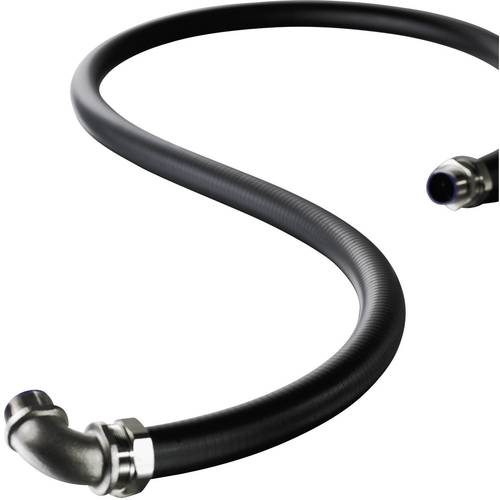 HellermannTyton 166-31901 LTS12 Stahlschutzschlauch Schwarz 10 mm Meterware