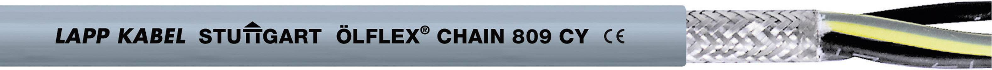 LAPP 1026759/1 Schleppkettenleitung ÖLFLEX® CHAIN 809 CY 2 x 0.75 mm² Grau Meterware