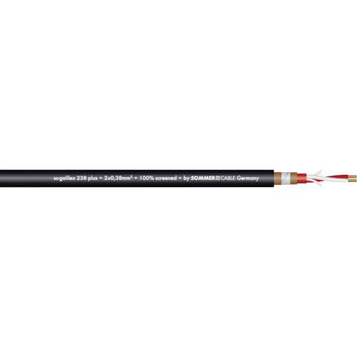 Thumbnail - Sommer Cable 200-0271 Mikrofonkabel 2 x 0.38 mm² Schwarz Meterware