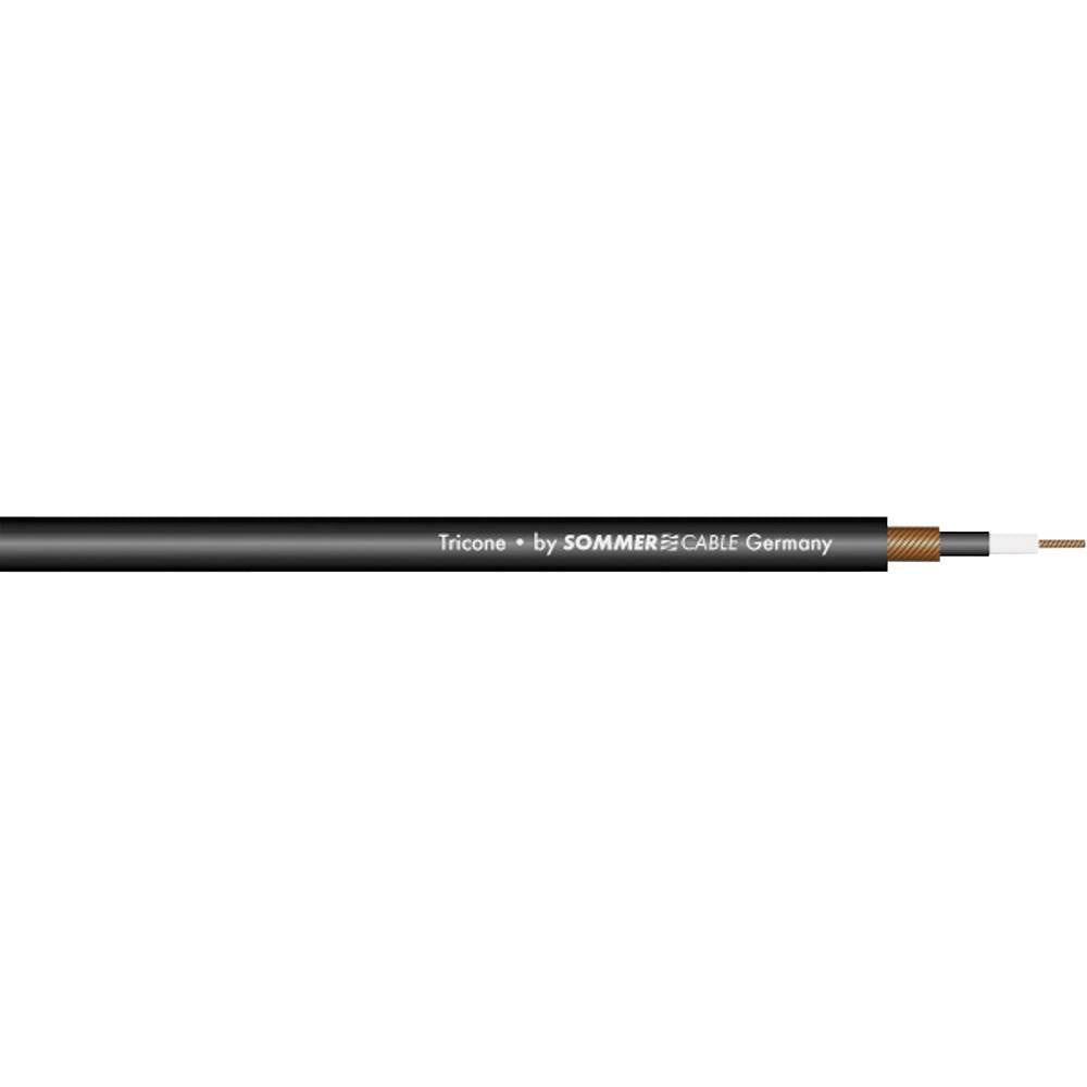 1 x 0.22 mm² Zwart Sommer Cable 300-0021 Per meter