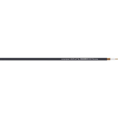 Thumbnail - Sommer Cable 300-0031 Instrumentenkabel 1 x 0.22 mm² Schwarz Meterware