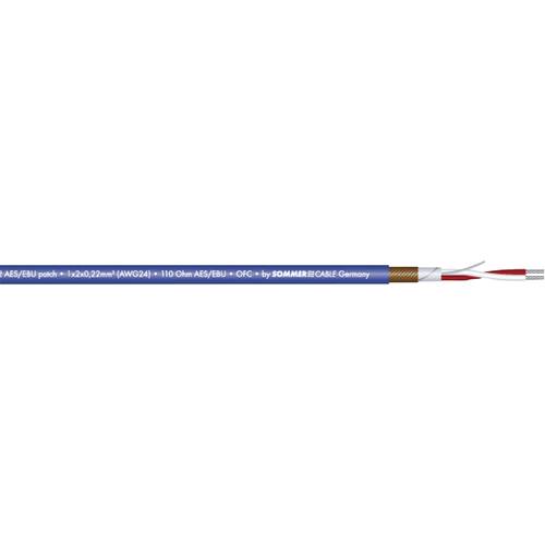 Thumbnail - Sommer Cable 520-0102 Digitalkabel 2 x 0.22 mm² Blau Meterware