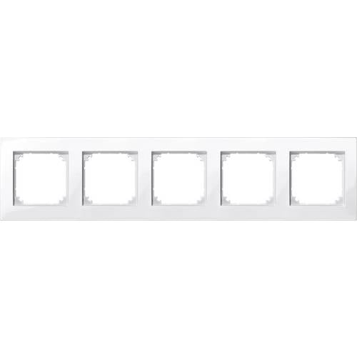 Merten Rahmen Abdeckung M-Plan Polarweiß glänzend 515519 1 St.