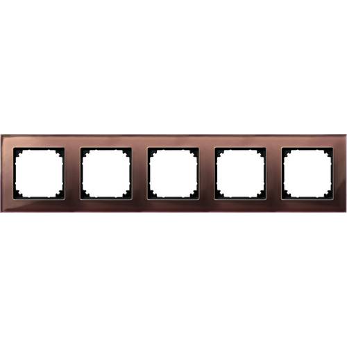 Merten Rahmen Abdeckung System M, M-Plan Braun 489515 1 St.