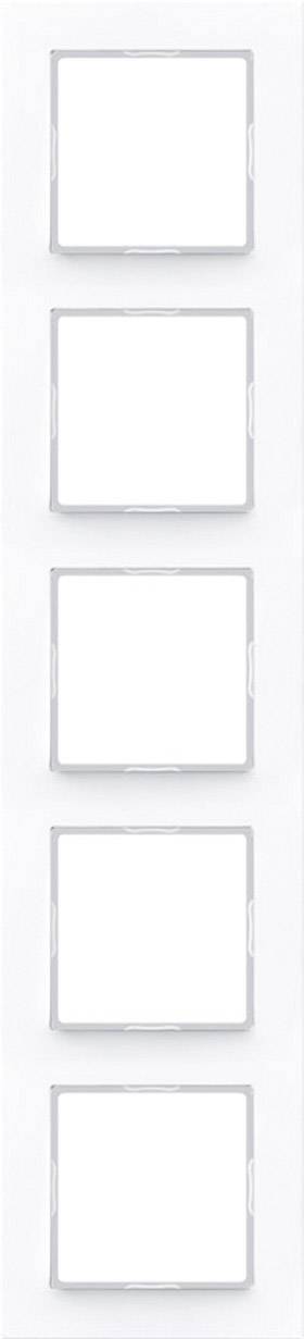 Krycí rámeček Jung, AC585WW, pětinásobný, bílá