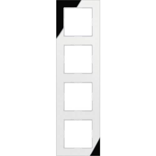 Jung 4fach Rahmen A creation Silber AC584GLSI 1 St.