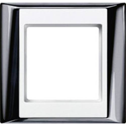 Jung 1fach Rahmen A plus Chrom/Alpinweiß AP581GCRWW 1 St.