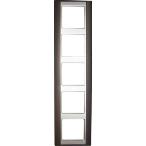 Jung 5fach Rahmen A plus Anthrazit/Alpinweiß AP585ANTWW 1 St.