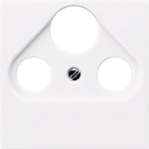 Jung Abdeckung TV-, Radio-, SAT-Steckdose AS 500 Alpinweiß A561PLSATWW 1 St.