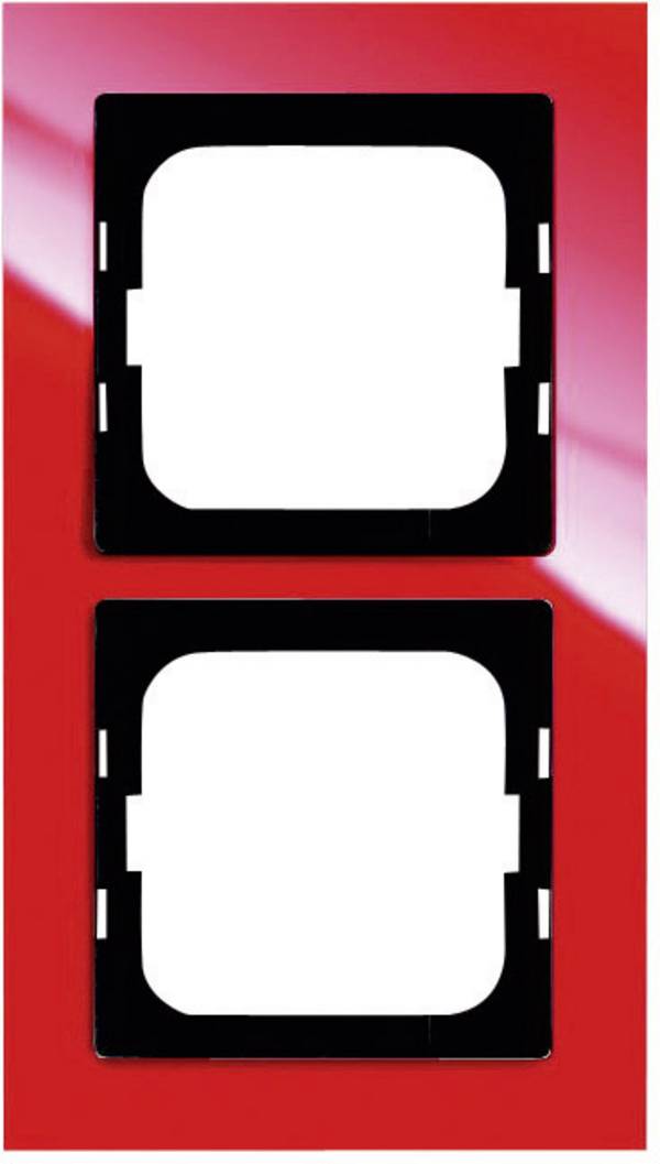 Busch-Jaeger 2fach Rahmen Axcent Rot 2CKA001754A4341 1 St.