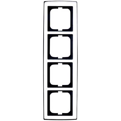 Busch-Jaeger 4fach Rahmen Solo Chrom (glänzend) 2CKA001754A4329 1 St.-0