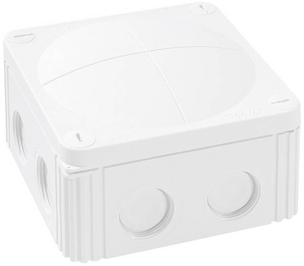 Wiska 10060533 Abzweigkasten (L x B x H) 110 x 110 x 66 mm Weiß IP66/IP67 1 St.