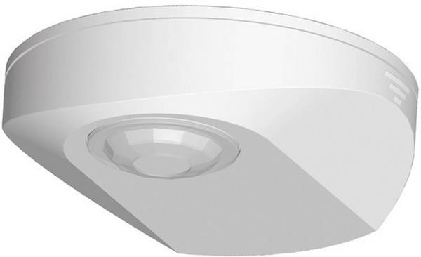 Grothe 94500 Aufputz PIR-Bewegungsmelder 360 ° Relais Weiß IP40