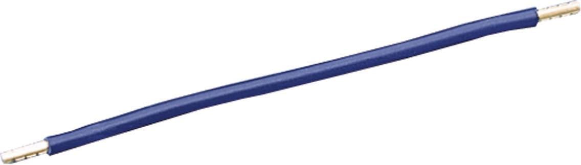 Jäger Direkt 611773 Verdrahtungsbrücke 480 mm beidseitig mit 11 mm Aderendhülsen Verdrahtungsbrücke Blau 6 mm² 1 St.