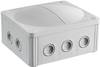 Wiska 10101459 Abzweigkasten (L x B x H) 160 x 140 x 81 mm Grau IP66/IP67 1 St.