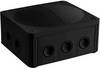 Wiska 10101460 Abzweigkasten (L x B x H) 160 x 140 x 81 mm Schwarz IP66/IP67 1 St.