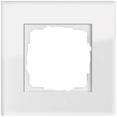 GIRA 1fach Rahmen  Esprit, Standard 55 Weiß 0211 12
