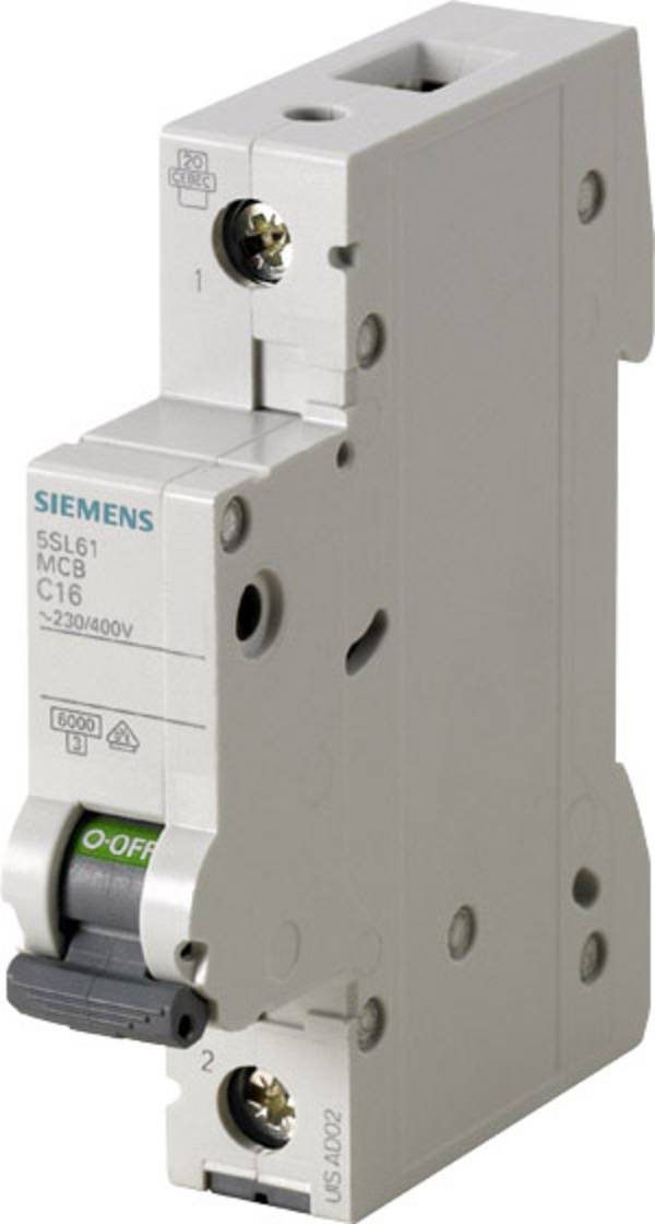 Siemens 5SL61257 5SL6125-7 Leitungsschutzschalter    1polig 25 A  230 V, 400 V