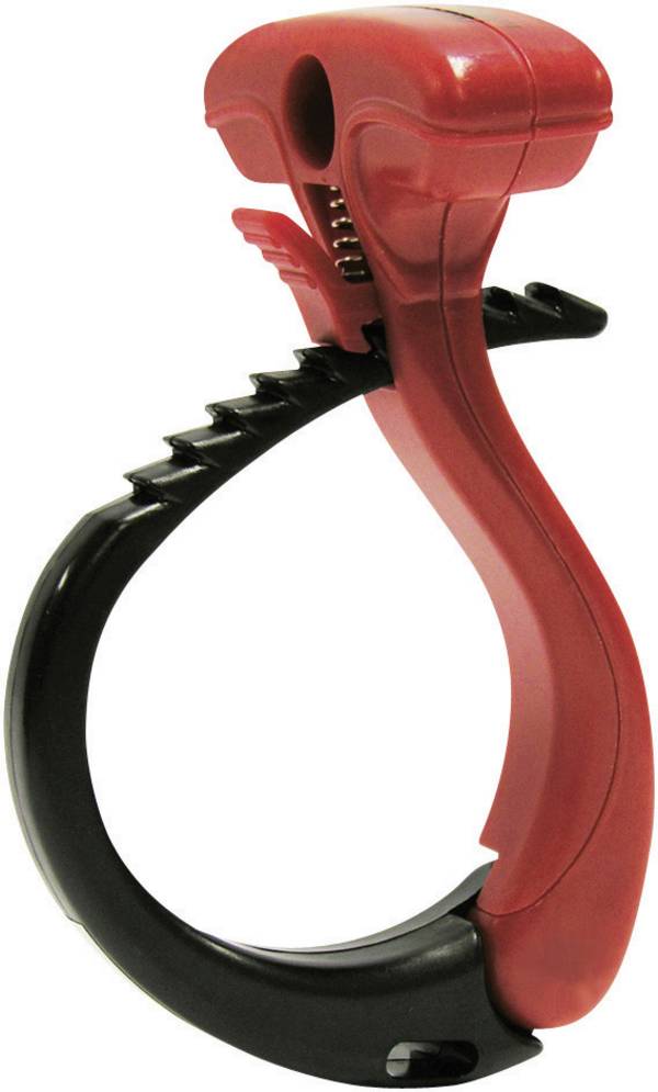 Kopp InLine Kabeltragehilfe 372901008 Bündel-Ø-Bereich 31 bis 43 mm Schwarz, Rot 1 St.