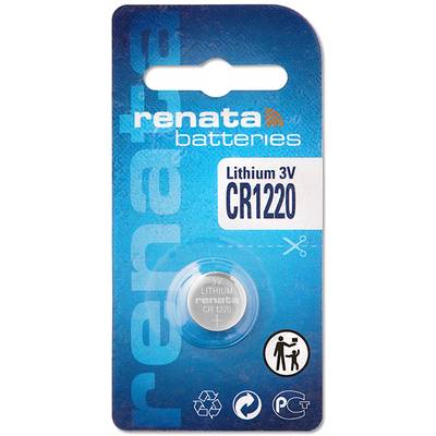 Renata Knopfzelle CR1220 3 V 1 St. 35 mAh Lithium CR1220 MFR-3