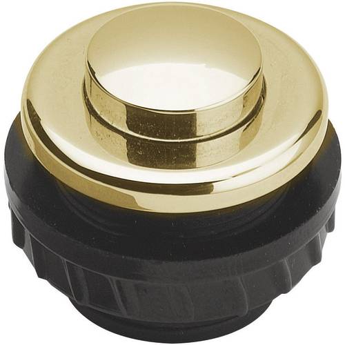Thumbnail - Grothe 62025 Klingeltaster 1fach Gold 12 V/1,5 A
