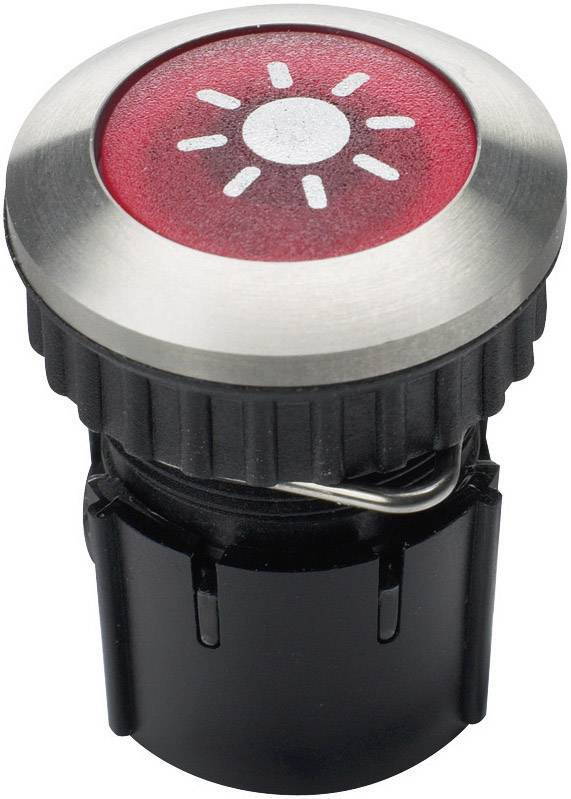 GROTHE GMBH GRO Klingeltaster mit Beleuchtung  63052     Protact 105 LED rot/ Edelstahl