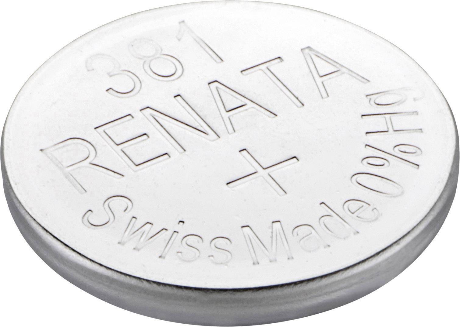 RENATA Knopfzelle 381 Silberoxid Renata SR55 50 mAh 1.55 V 1 St.