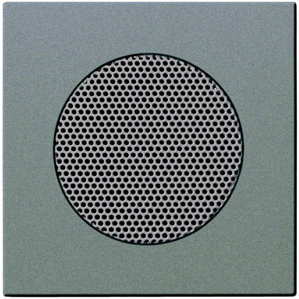 Busch-Jaeger  Abdeckung Lautsprecher  Solo Grau (metallic) 8253-803  1 St.