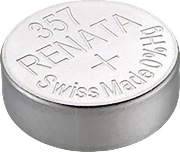 Renata Knopfzelle 357 1.55 V 1 St. 190 mAh Silberoxid SR44