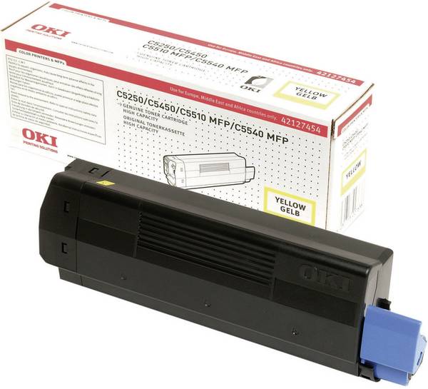 OKI - Mit hoher Kapazität - Gelb - original - Tonerpatrone