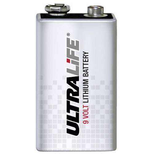 Ultralife U9VL-J-P 6LR61 9 V Block-Batterie Lithium 1200 mAh 9 V 1 St.