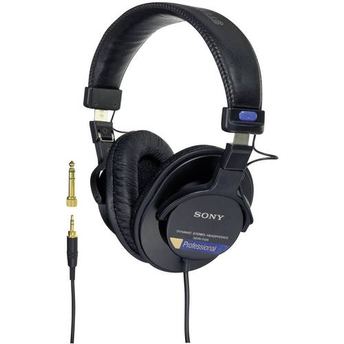 Sony MDR-7506 Over Ear Kopfhörer kabelgebunden Schwarz Studio