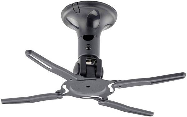 Neomounts BEAMER-C50 Beamer-Deckenhalterung Neigbar, Drehbar Boden-/Deckenabstand (max.): 18.5 cm  Schwarz