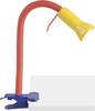 Brilliant Antony Klemmleuchte Energiesparlampe E14 40 W Rot, Gelb, Blau